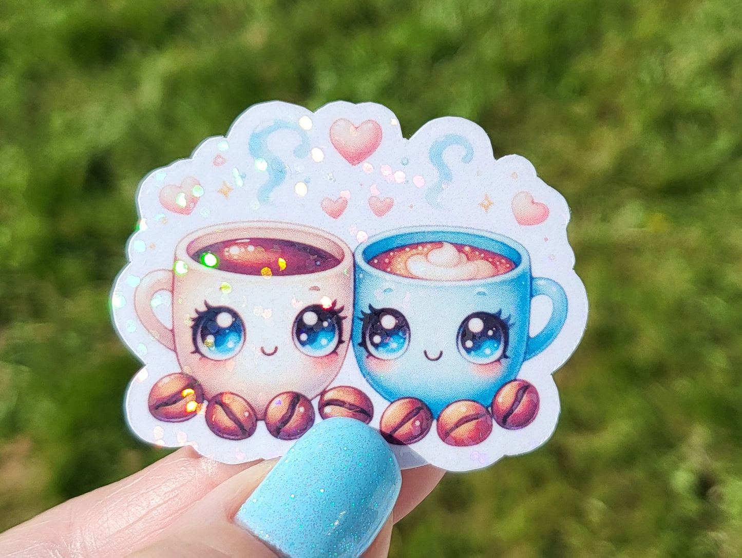 Sticker double tasse