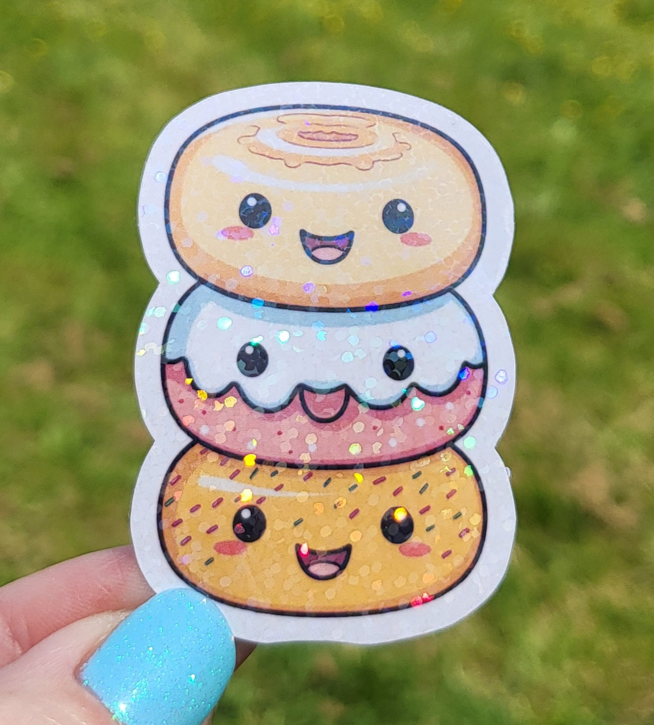 Sticker donuts
