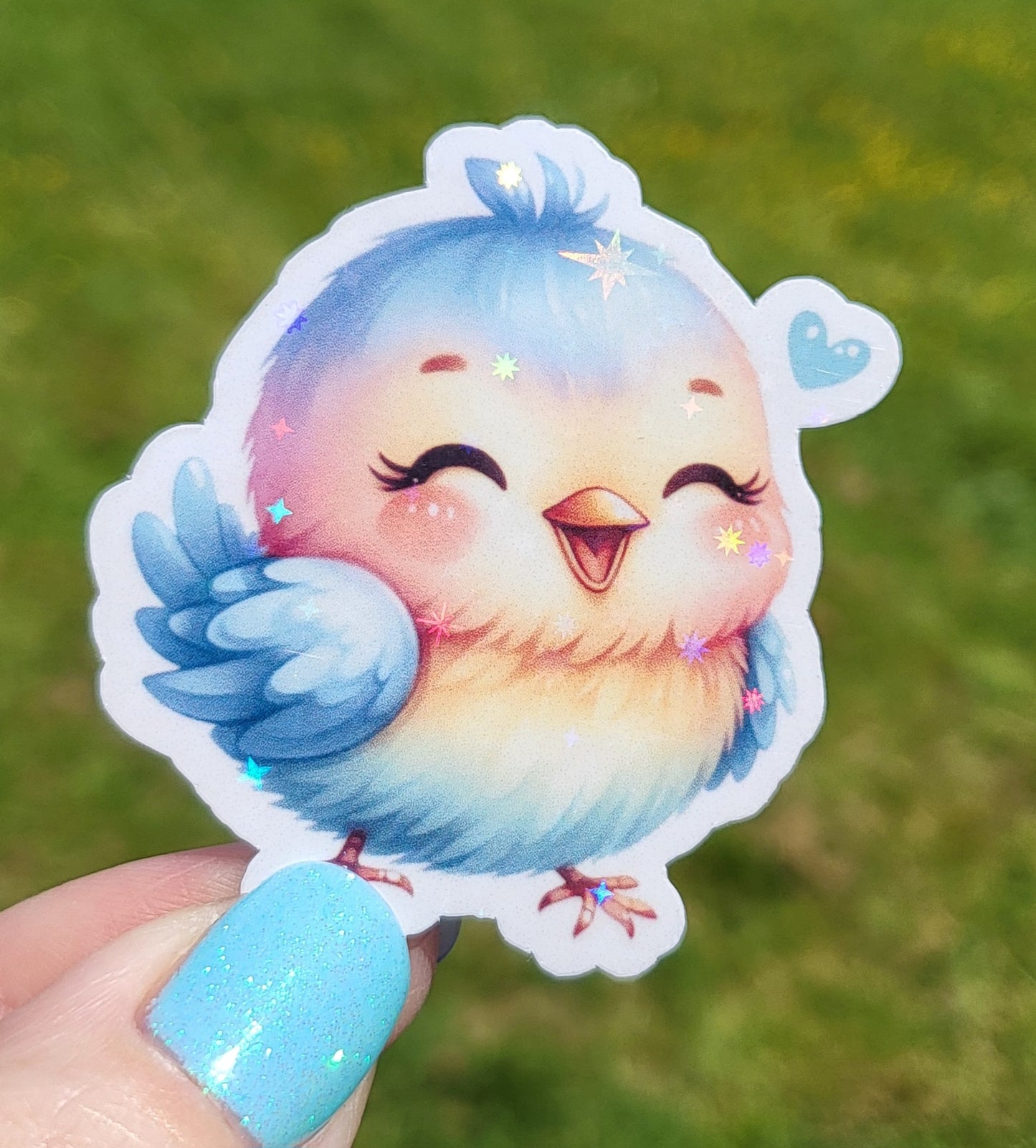 Sticker bébé oiseau