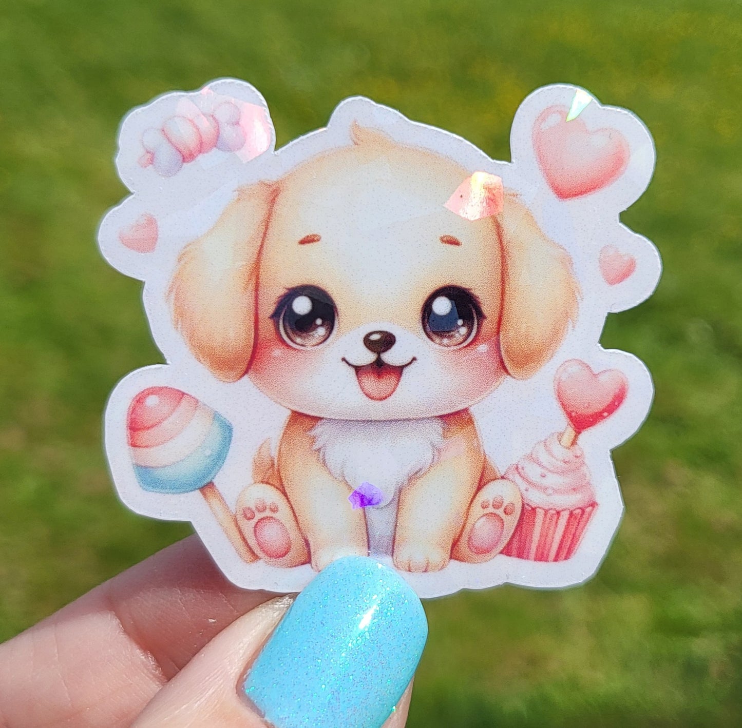 Sticker bébé chien