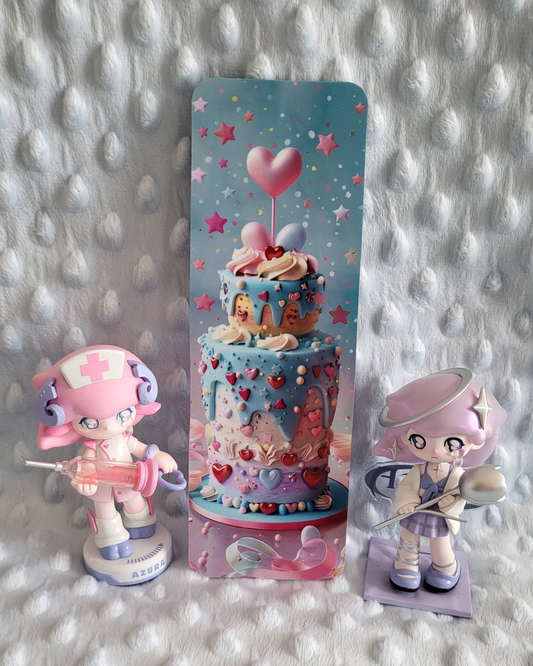 Marque page gâteau