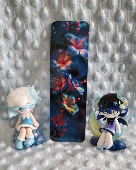 Marque page fleur 9