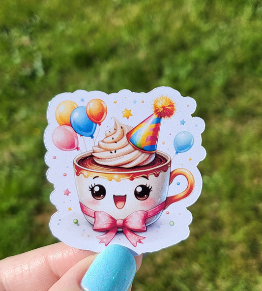 Sticker tasse