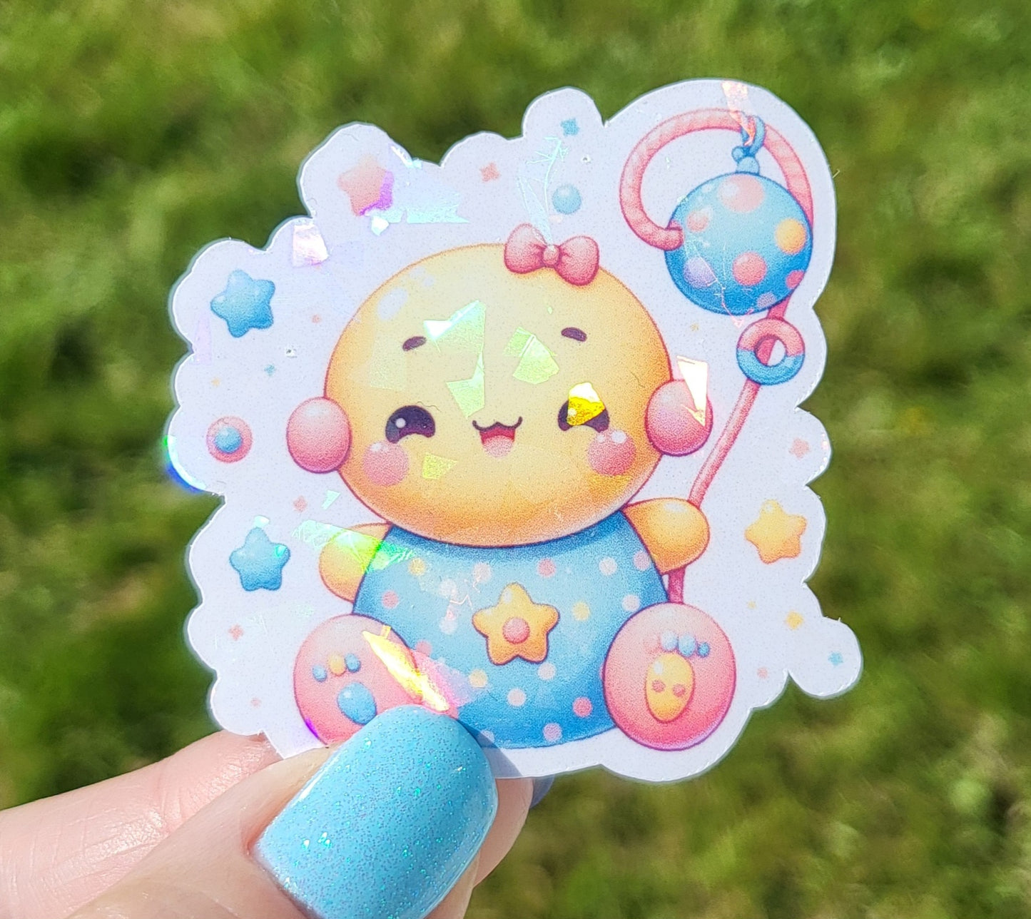 Sticker bonbon bébé mignon