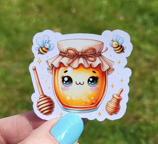 Sticker pot de miel