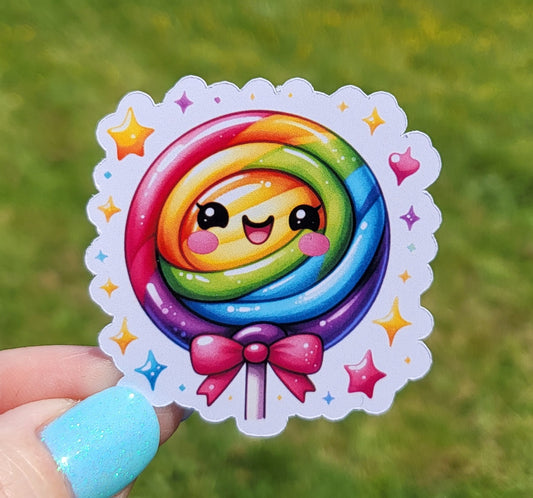 Sticker sucette noeud