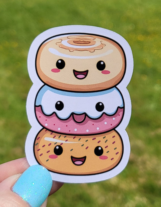 Sticker donuts