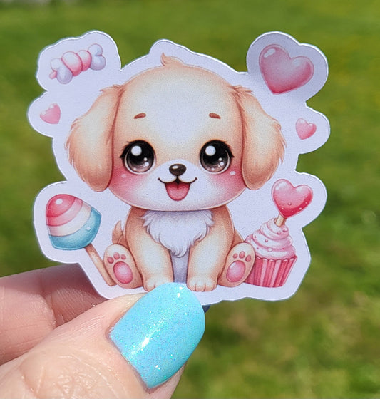 Sticker bébé chien