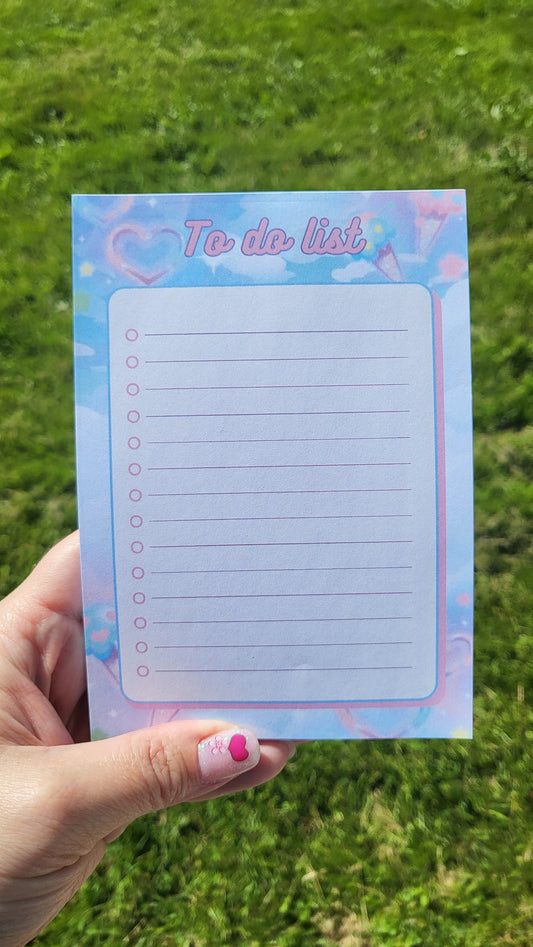 Bloc note "To do list"