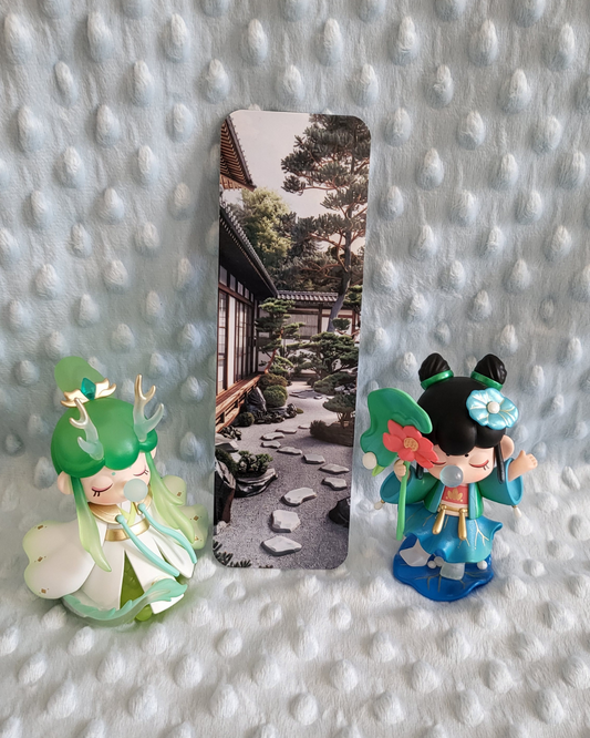 Marque page jardin japonais