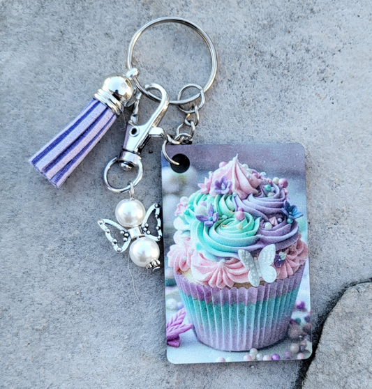 Porte clef cupcake