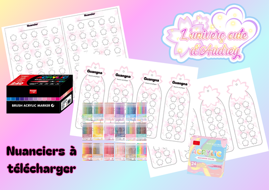Nuanciers digitaux Sakura