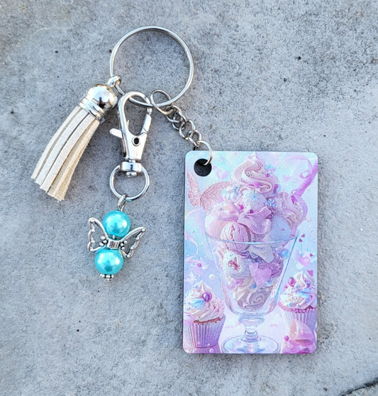 Porte clef coupe de glace